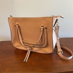 Sole Society Destin Satchel Bag Blush Color